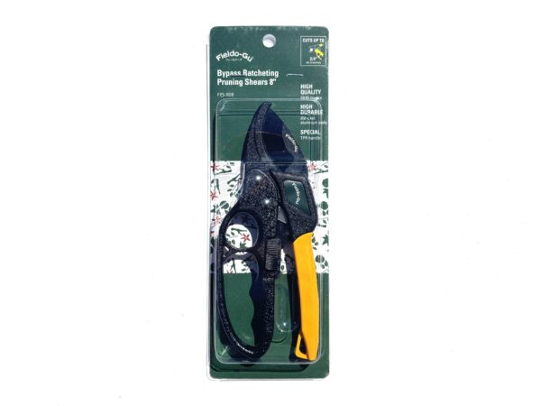 Bypass Ratcheting Pruning Shears 8" - Image 3