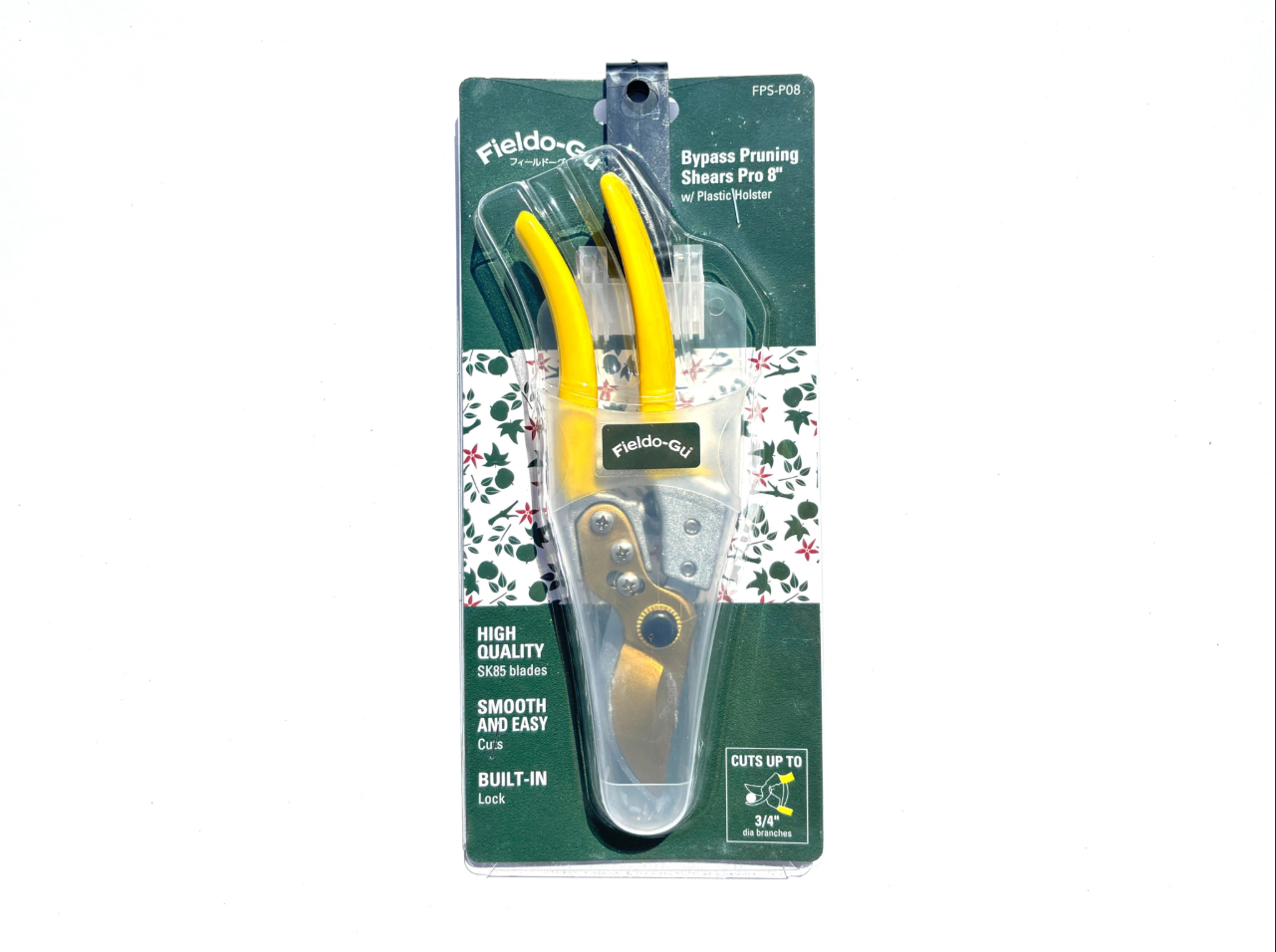 Bypass Pruning Shears Pro 8" w/ Plastic Holster - Image 4